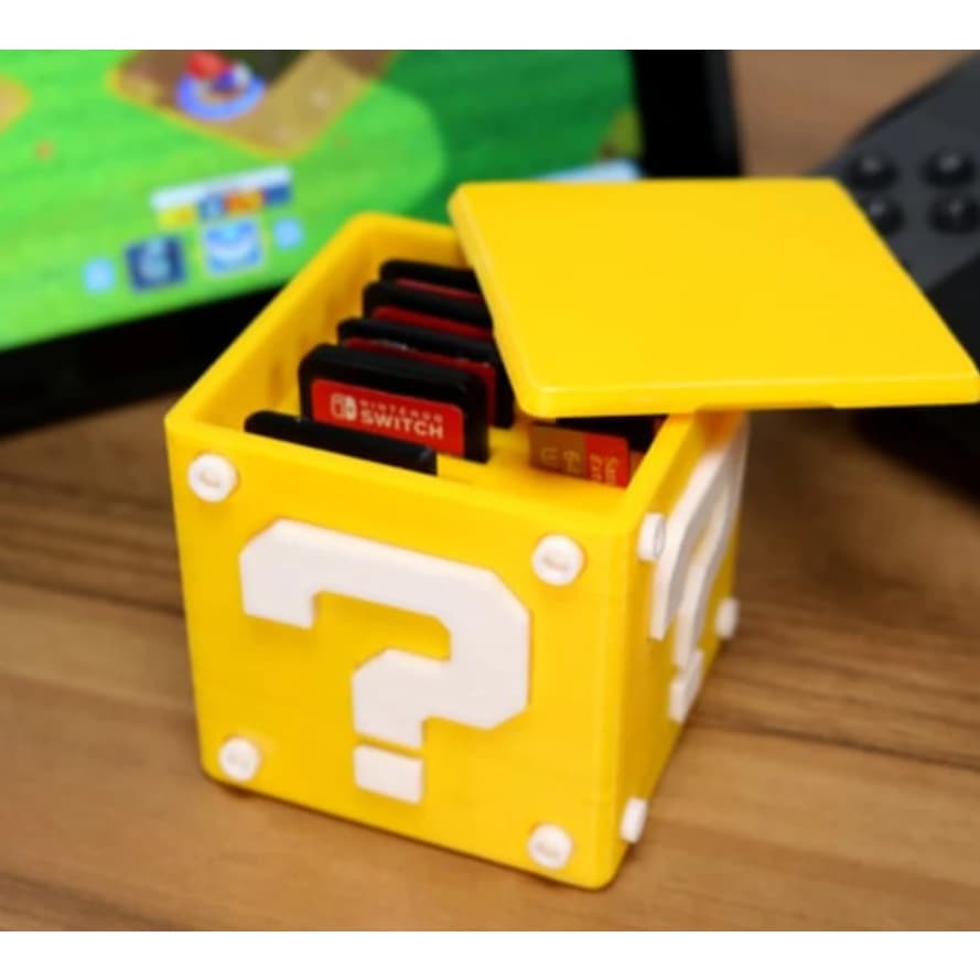 Suporte Super Mario Bros Jogos Nintendo Switch Com 10 Slots