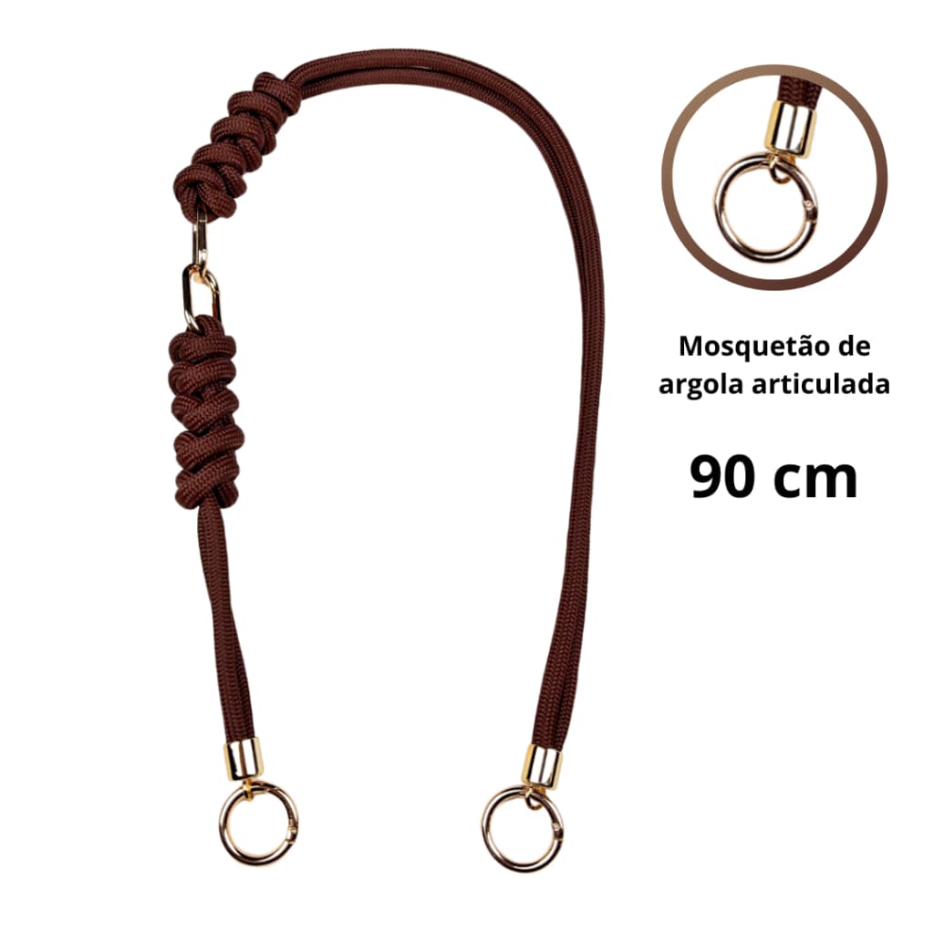 Alça Corda Naútica Entrlaçada