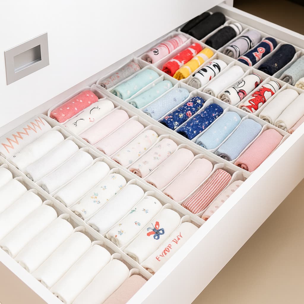 Kit Colmeia Organizadora de gavetas Tamanhos P/M/G/GG - Kit com 10, 2, 3 e 5 unidades - Organizalux