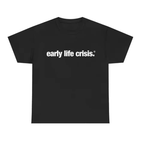 Camiseta Camisa Blusa Algodão Unissex Nettspend Early Life Crisis Osamason Tour