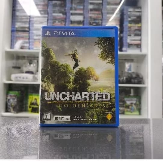 Unchated: Golden Abyss - Japonês - PS Vita (Usado)