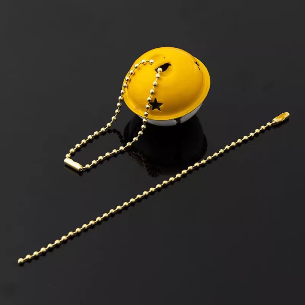 (Cores disponíveis) 15-160 peças de corrente de bola com chaveiro de etiqueta de canoa de 10 cm