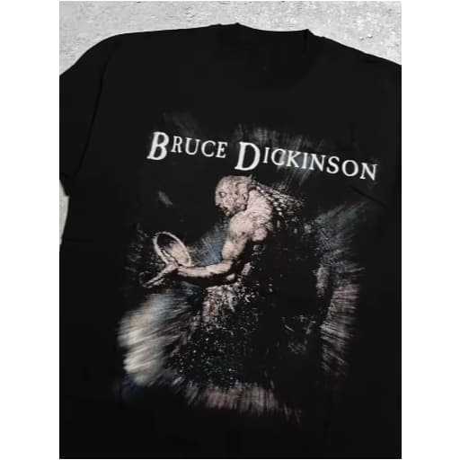 Camiseta Camisa Blusa Algodão Unissex Bruce Dickinson 1998 Empire