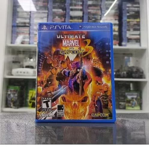 Ultimate Marvel Vs Capcom 3 - PS Vita (Capa Refeita)