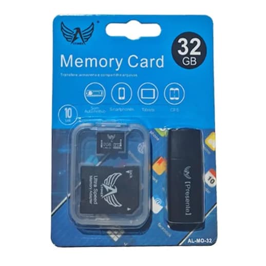 kit 10/6 Cartão De Memória 32gb Classe 10 Al-mo-32 Altomex