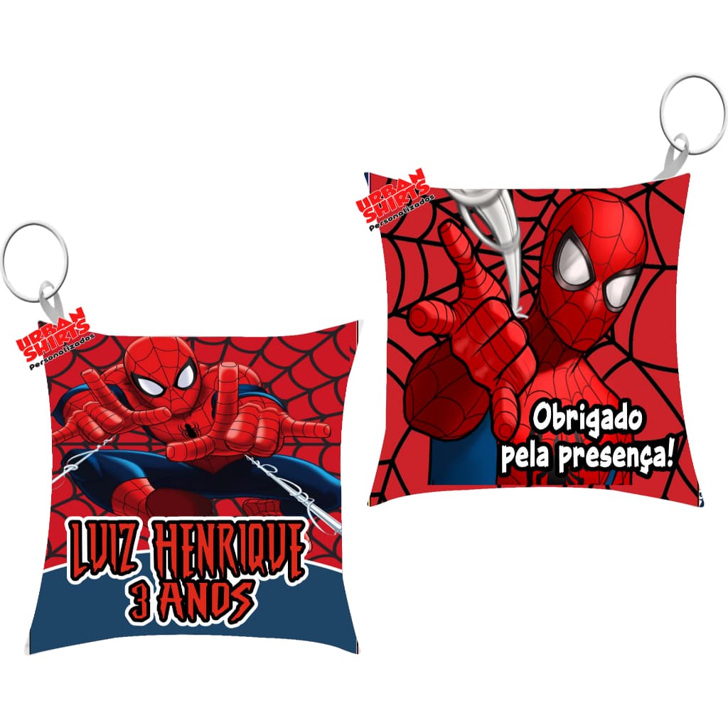Almochaveiros Lembrancinha Aniversário Homem Aranha Spider Man