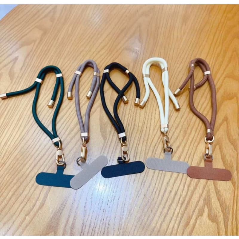 alça de mão tecido com regulagem para iPhone e Android