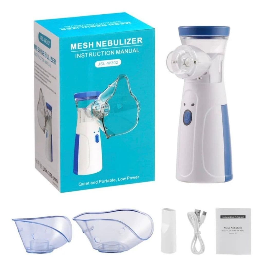 Nebulizador Portátil Ultrassônico Adulto Infantil Mesh - Para Asma, Rinite, Bronquite N11