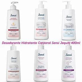 Hidratante Corporal Sensi Hidratação Intensiva Tipos  400ml Jequiti