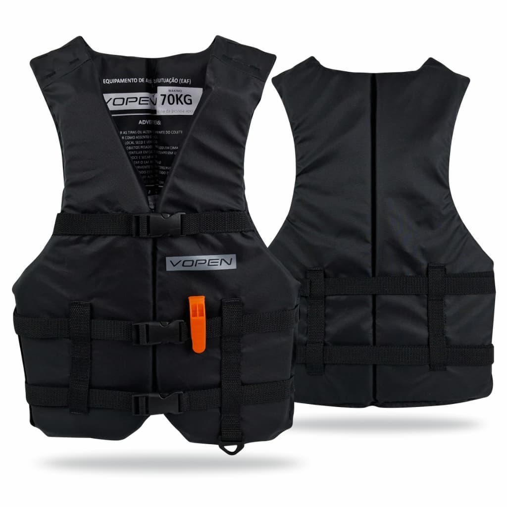 Colete Flutuador Pesca Vopen 30kg 50kg 70kg 90kg 110kg 130kg