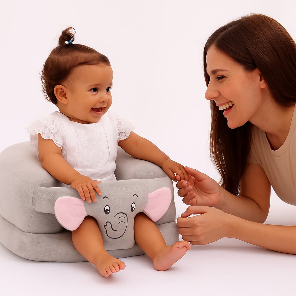Sofázinho de Bebê Multiuso Assento De Bebê e Cadeirinha Estofada Vários Modelos