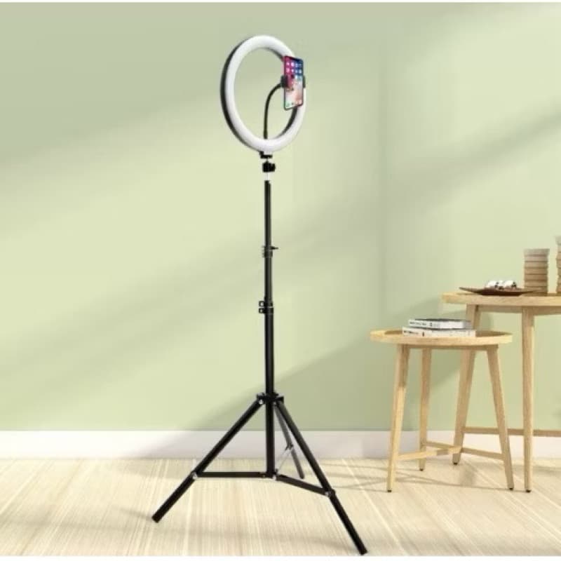 Ring Light 6 8 10 12 polegadas Completo Portátil 26cm + Tripé + suporte p/ celular. - FSH LOJA