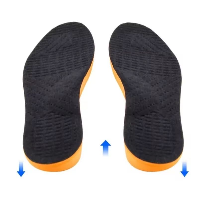 Palmilha em Eva para corrigir pisada pronada joelho em x valgo