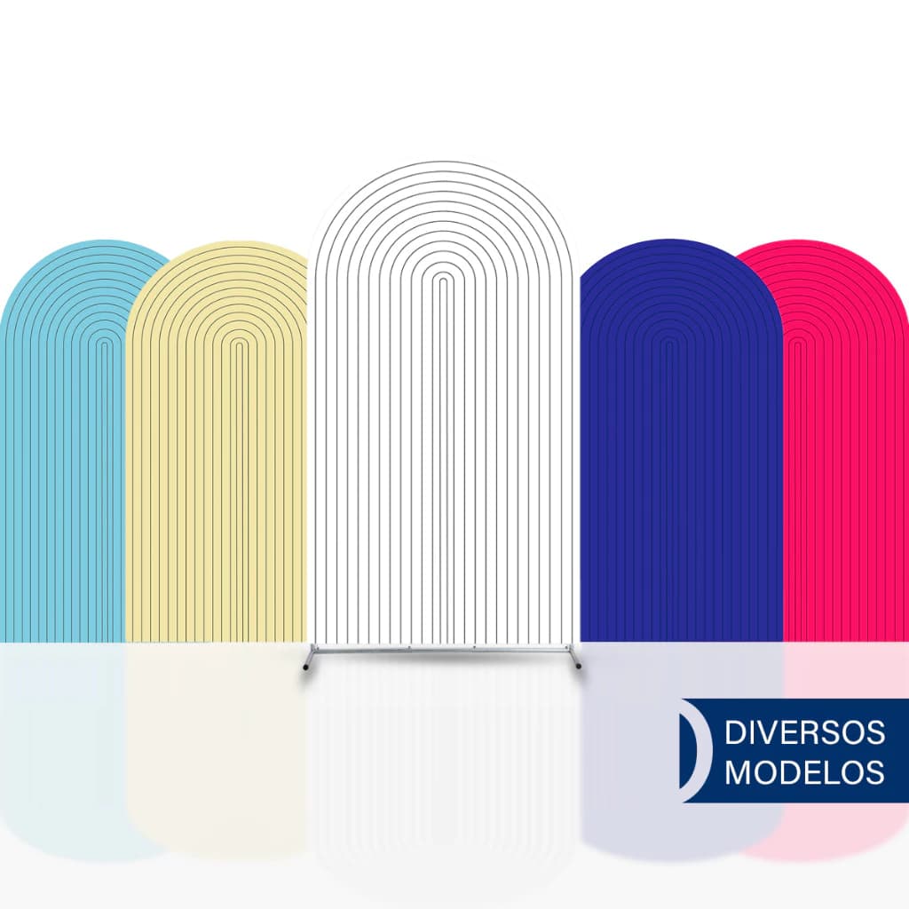 Capa De Painel Para Decoração de Festas Romano1,00x2,00m Ripado Geométricos Lisos Varios modelos Aniversario Eventos