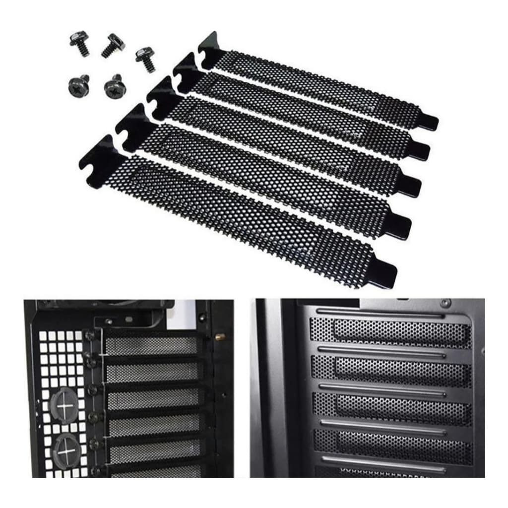 Kit 5 Espelho Tampa Para Slot Gabinete Pc Cpu Computador Pro
