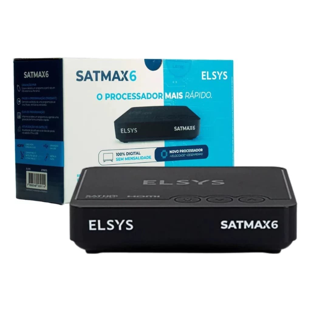 Receptor Digital Elsys Satmax 6