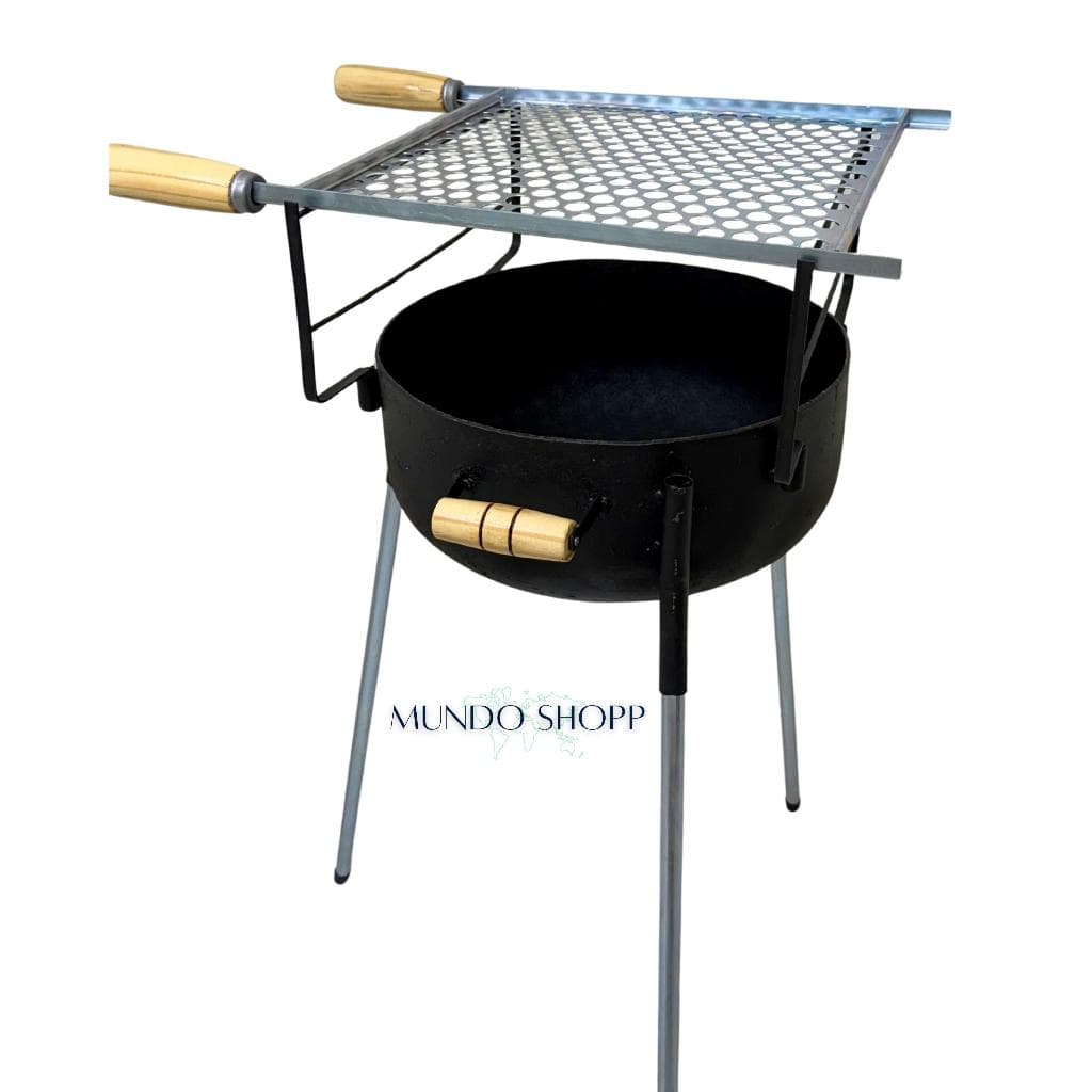 QUEIMA DE ESTOQUE Churrasqueira Botijão com Grelha Desmontável a Carvão