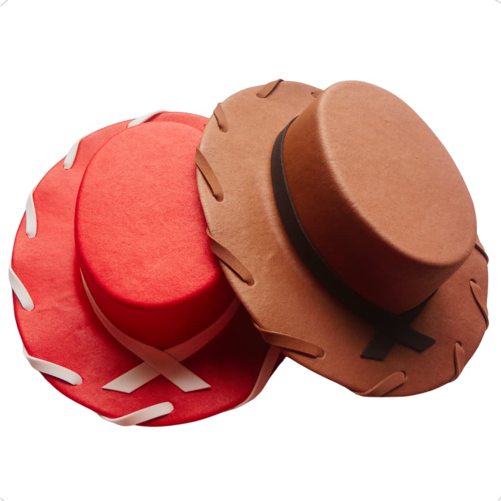 Chapéu Woody e Jessie Cinto Cavalinho Estrelinha Fantasia Para Festa Temática