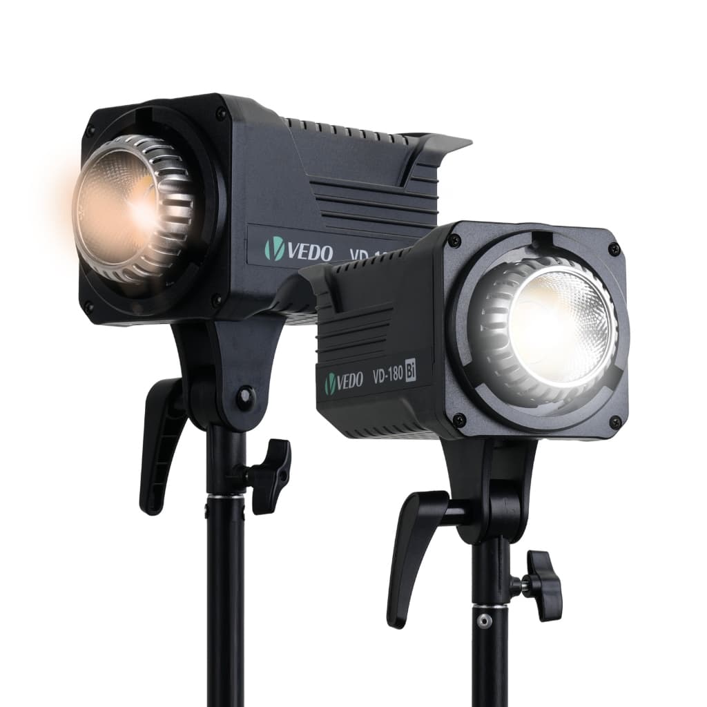 Fotografia LED Luz Profissional 2700-6500K Para Youtube Video Live Studio Photo Iluminação COB Dissipação De Calor