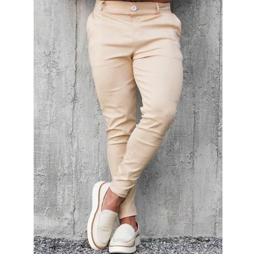 Calça Alfaiataria Masculina Skinny Premium Bengaline