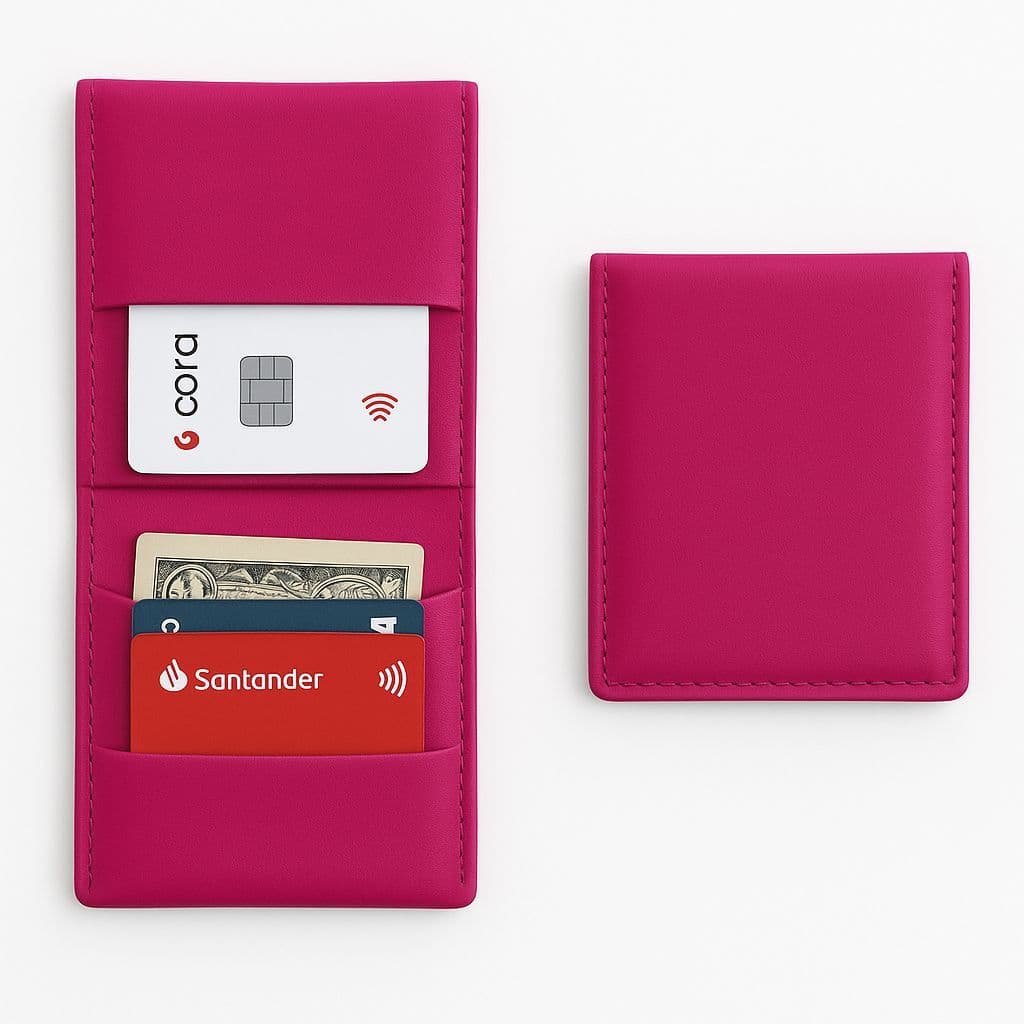 kit 80 Porta Cartão Masculino e feminino Slim Carteira Feminina Carteira masculina Promoção Varias