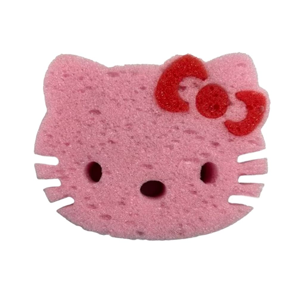 Esponja de Banho Infantil Hello Kitty Suave e Fofa