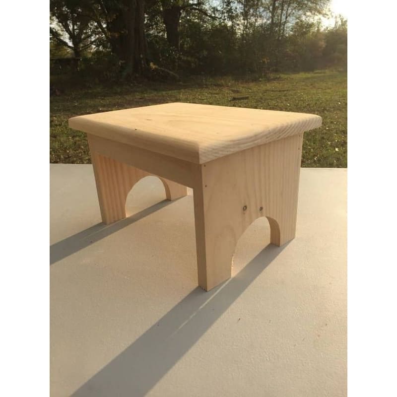 degrau banquinho auxiliar escadinha de consultório  crianças e pets manicure e estética props escadinha de madeira pinus