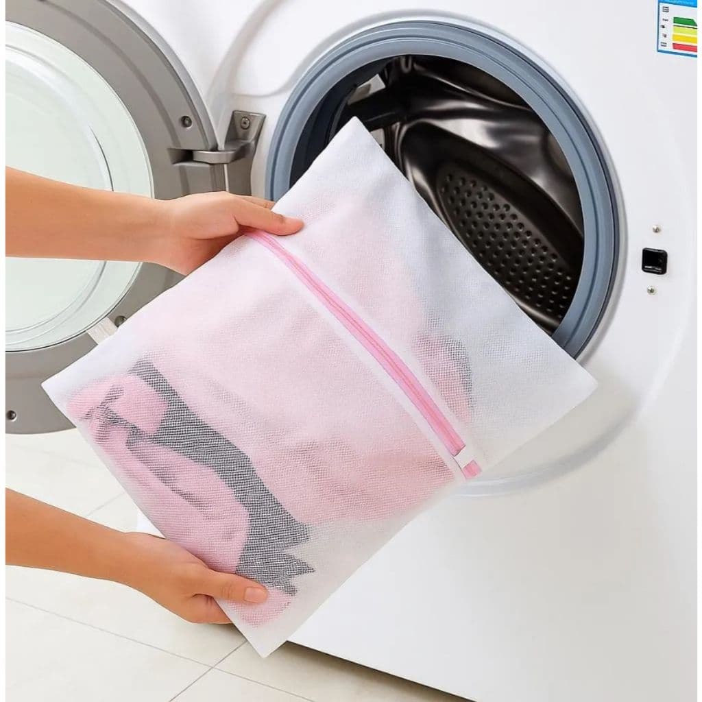 Sacos de Lavar Roupa com Ziper Lavadora Max Clean Saco para Maquina de Lavar Protege Roupas