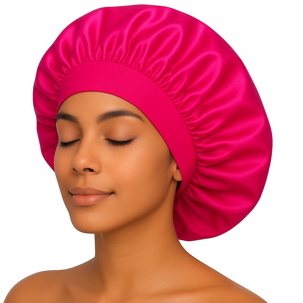 Touca com Faixa elástica antifrizz para Dormir Confortável