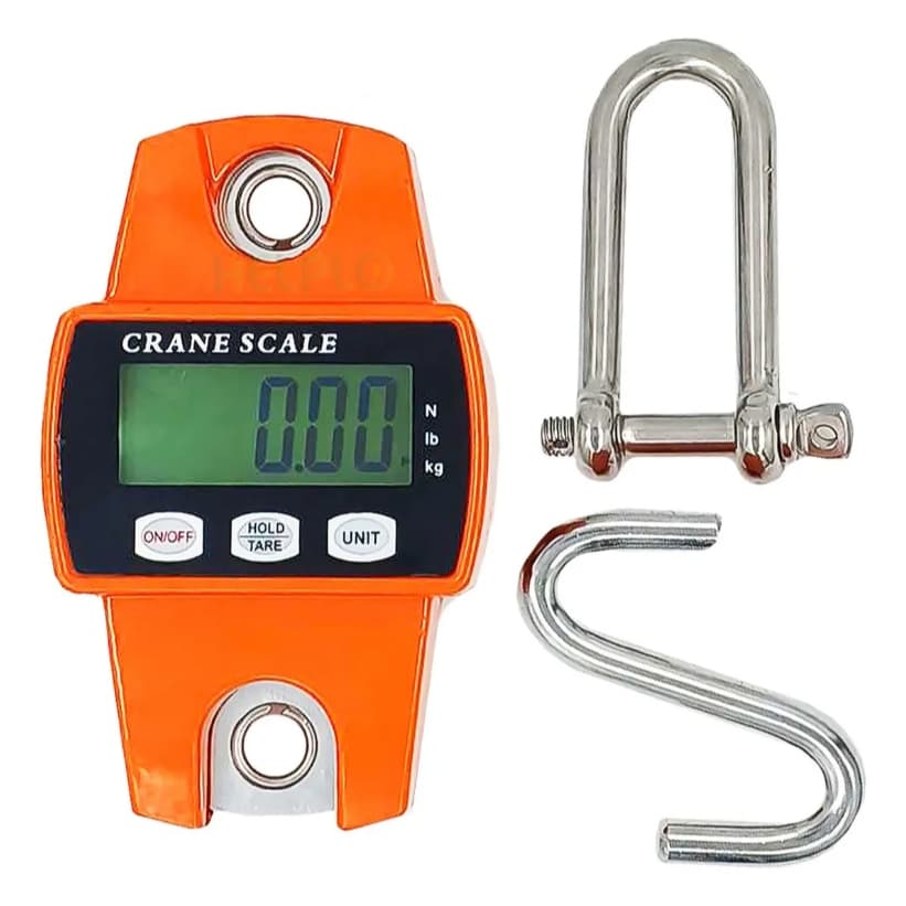 Balança Digital 300kg Guindaste Industrial Lcd Portátil