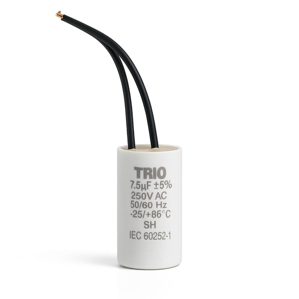 Capacitor Ventilador 7,5uf 250 Teto 2 Fios 127v