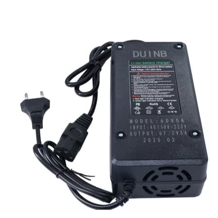 Carregador Scooter Moto Elétrica 67.2v 5a Bivolt