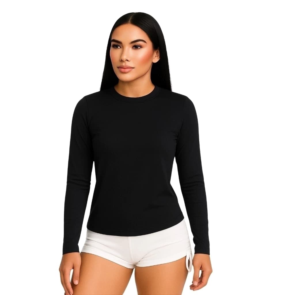 Camisa Proteção Solar Feminina Lisa Segunda Pele Uv