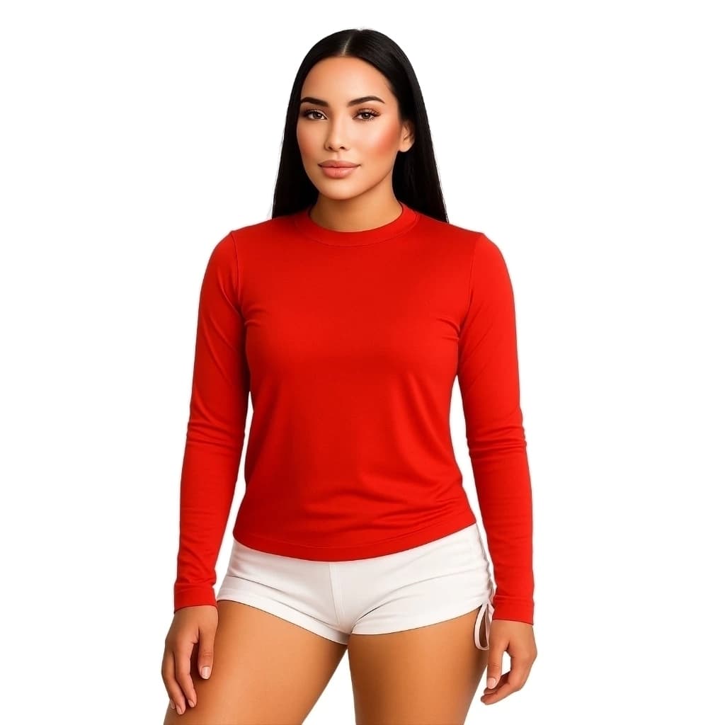 Camisa Proteção Solar Feminina Segunda Pele Com Proteção Uv50+ Térmica