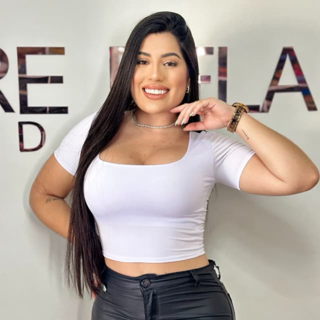 CROPPED SUPLEX COM TOQUE DE POLIAMIDA DECOTE QUADRADO COM MANGA CURTA CONFORTÁVEL MODA VERÃO