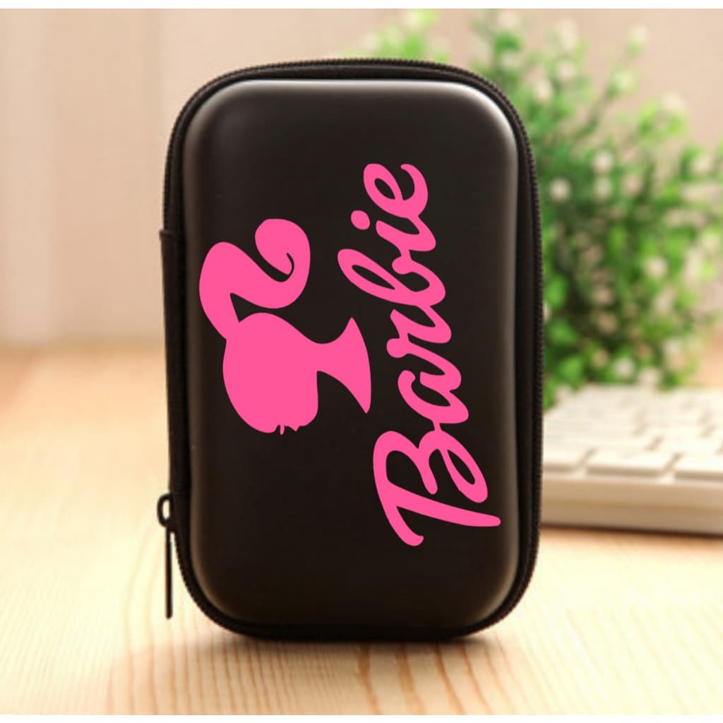 Estojo Case com Zíper e Rede Interna para Acessórios, Fones, Cabos, Batom Personalizada ETJ 001