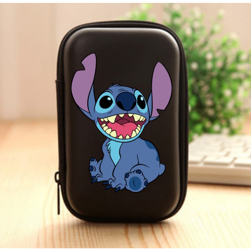 Estojo Case com Zíper e Rede Interna para Acessórios, Fones, Cabos, Batom Personalizada  ETJ 002