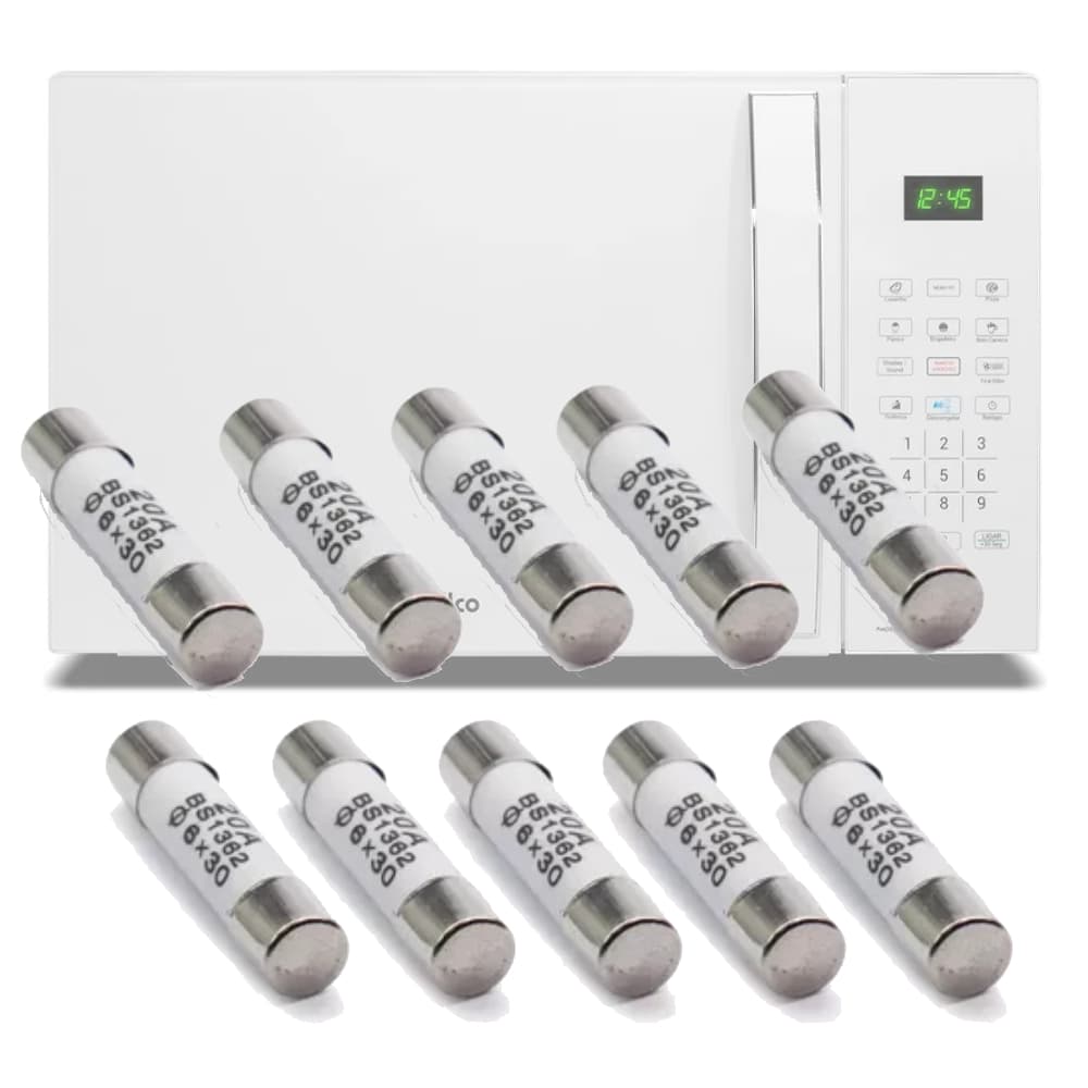 Kit Fusível Cerâmica P/ Microondas 20a Compatível Com Brastemp