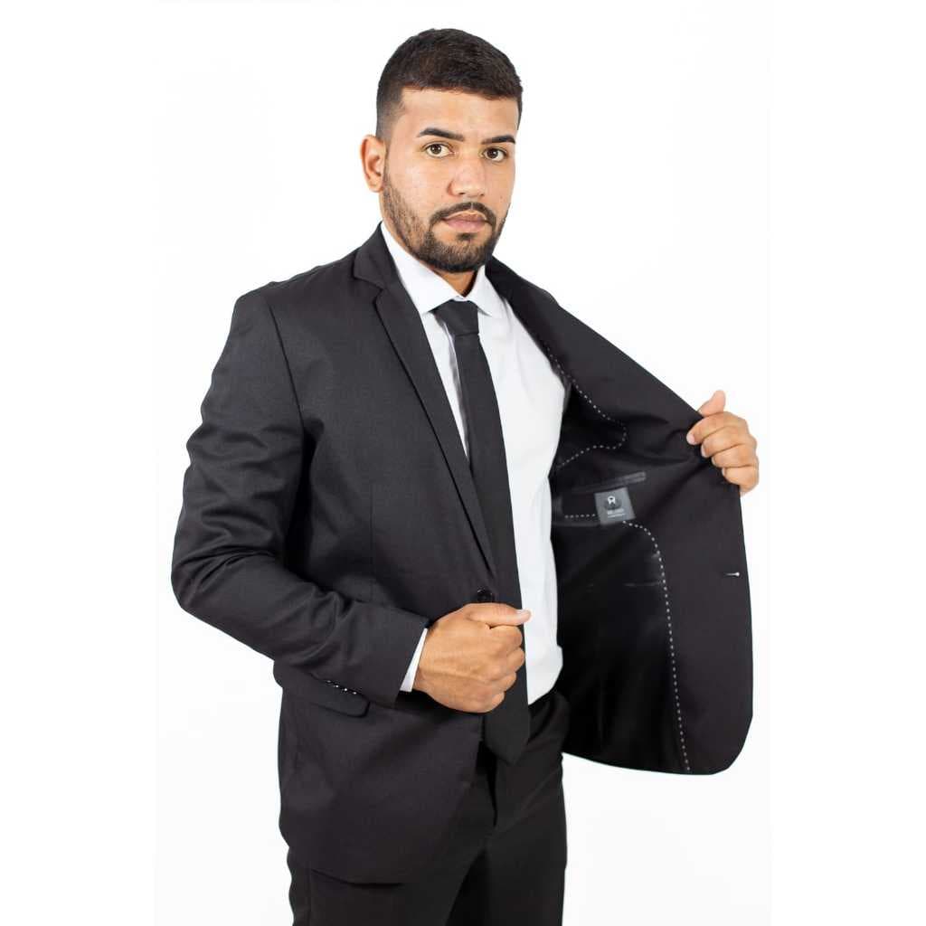 Terno Masculino Tradicional Oxford Premium Elegante Executivo