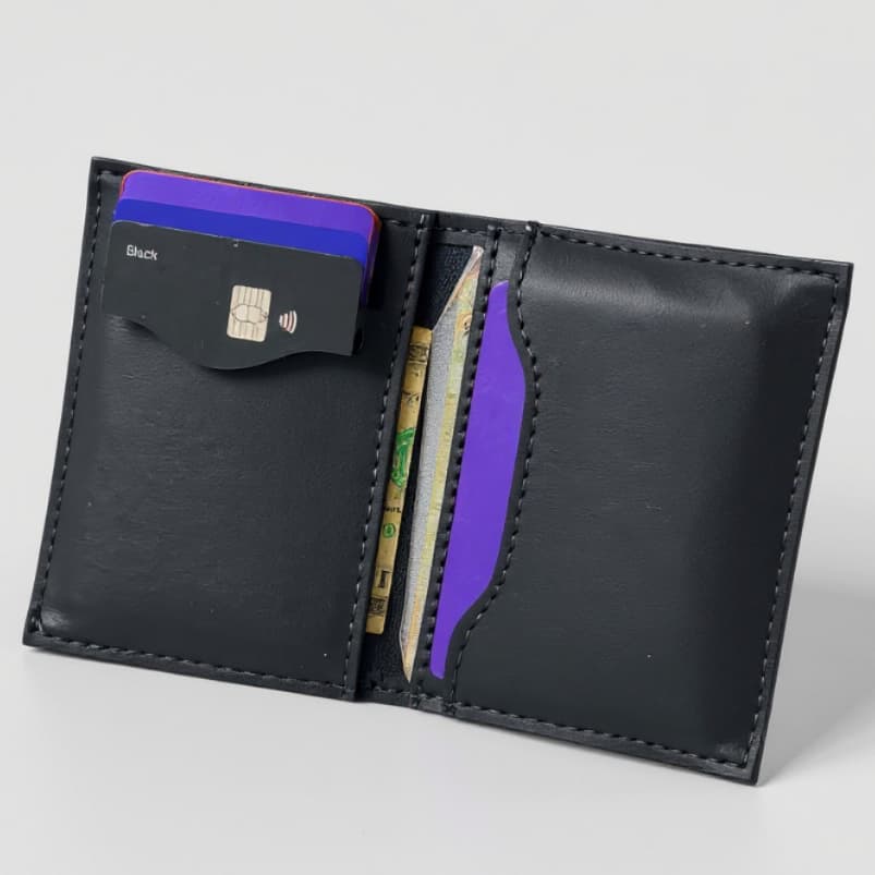 Carteira Porta Cartão Pequena Slim Fina Cartões e CNH e Cédulas