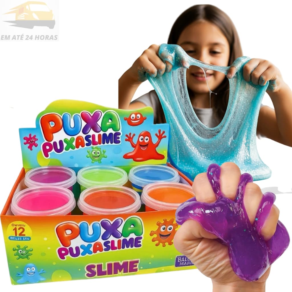 SLIME C/12 UNIDADES - BALCAO DAS MAGICAS, SUPER PROMOÇÃO, ENVIO IMEDIATO