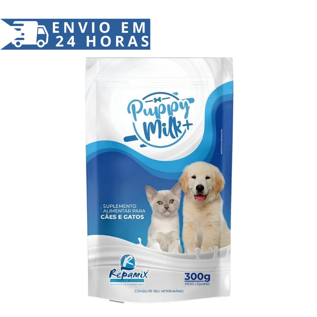 Leite para Filhotes de Cães e Gatos 300g PuppyMilk – Substituto do Leite Materno