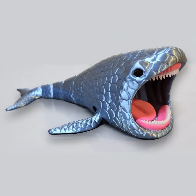 The Bloop - Brinquedo Articulado Personalizável - Brinquedo Subnautica - Bloop Monstro Marinho