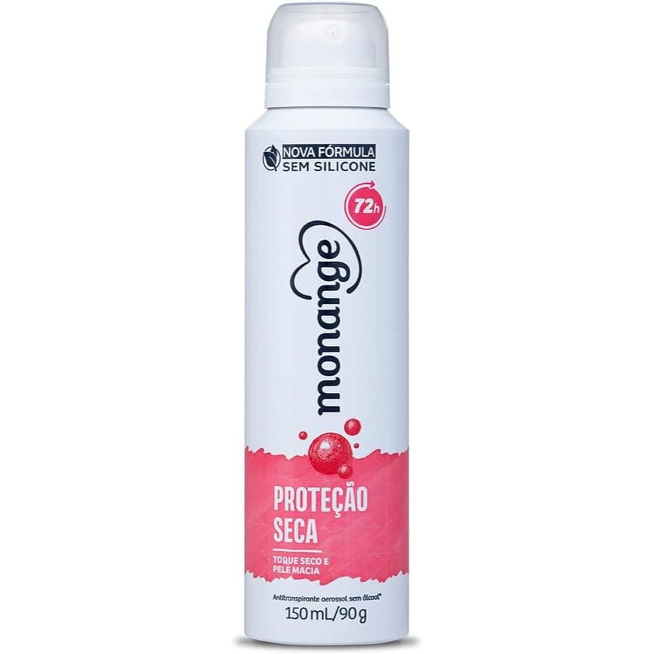 Desodorante Antitranspirante Monange Aerossol Proteção Seca Com 150ml