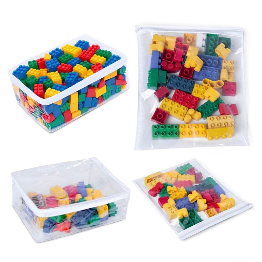 10 Saco Organizador Guarda Roupa Brinquedos Revistas C Zíper