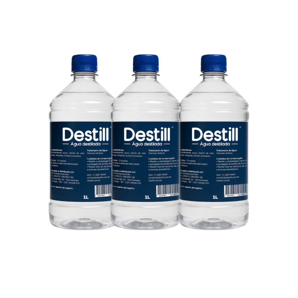 3 Águas P/ Autoclave 1 L - Destil