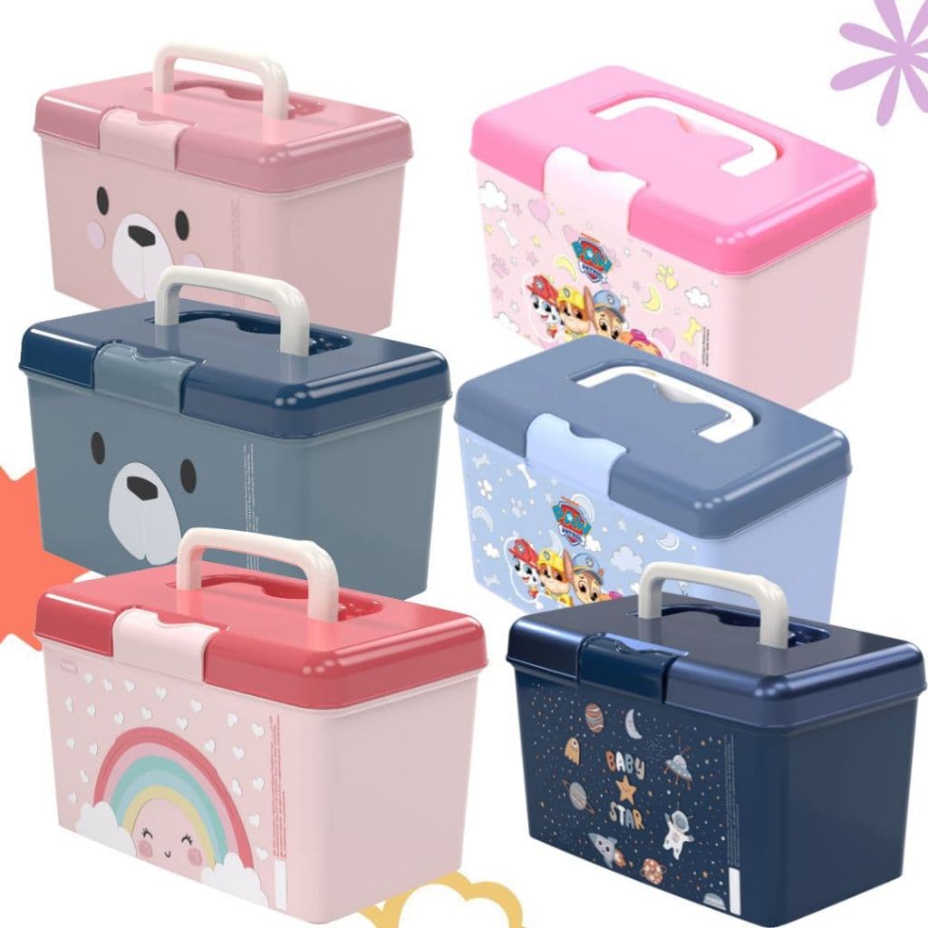 Farmacinha organizador porta lenço umedecido bebê quarto criança porta laço