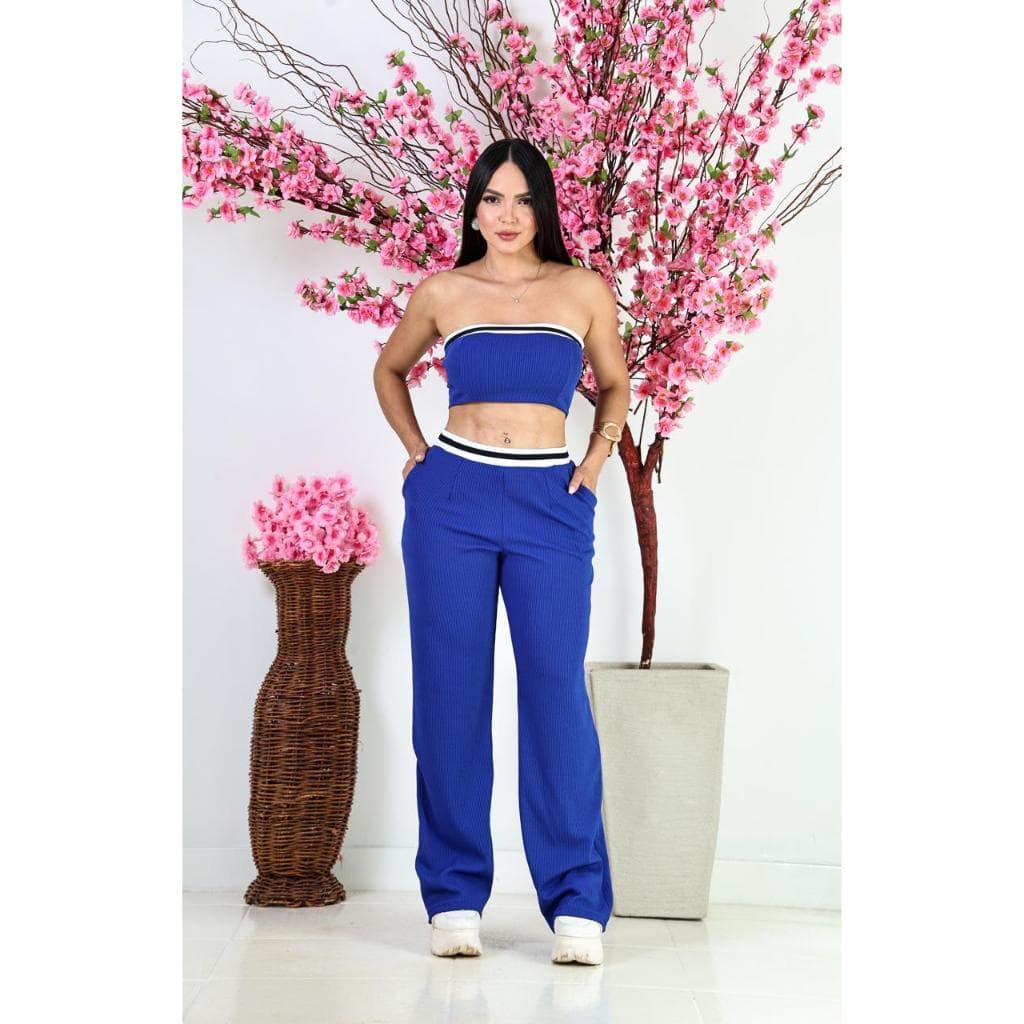 Conjunto Top e Calça Gringa feminino