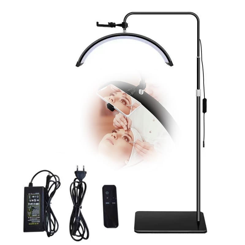 Luminária Arco Estética 3 Cores LED Profissional para Salão, SPA e Limpeza de Pele F16