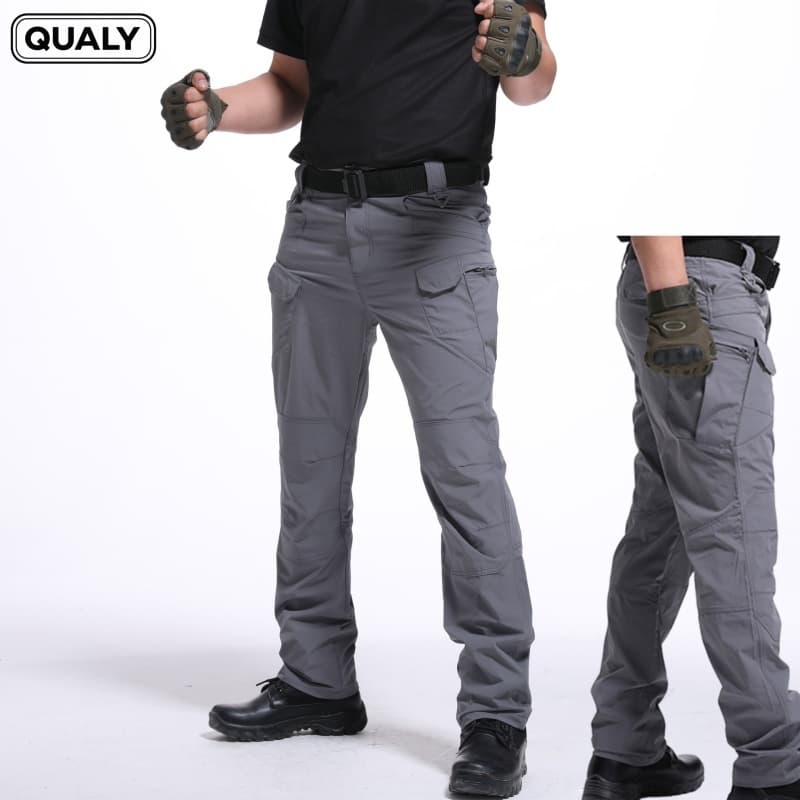 Calça Cargo Masculina Tática Militares Rip Stop À Prova Dágua Impermeável Resistente Fora De Esportes Long Hiking Pesca